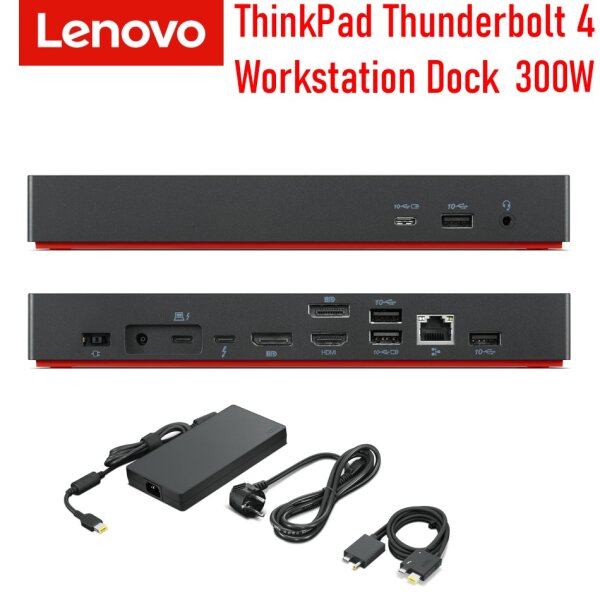 LENOVO ThinkPad Thunderbolt 4 Dock Workstation Dock - EU/INA/VIE/ROK