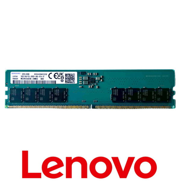 Lenovo 16GB DDR5-5600MHz Non-ECC Unbuffered 288-Pin UDIMM M323R2GA3EB0-CWMOD