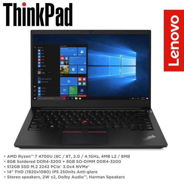 Lenovo ThinkPad E14 Gen 2 AMD 20T6000MGE