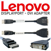 Lenovo DisplayPort zu DVI Video Adapter Converter 00XJ087...