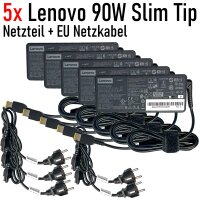 5x Lenovo ThinkPad ThinkCentre 90W AC Adapter Netzteil...