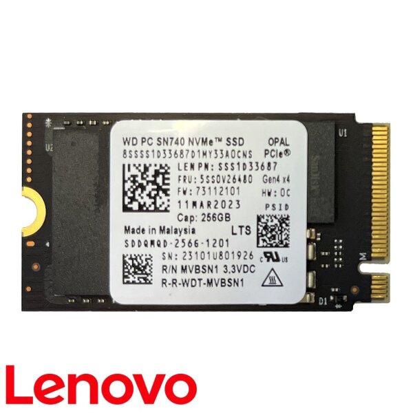 256 GB Western Digital SN740