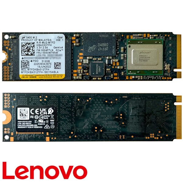 512 GB Micron 4.0x4