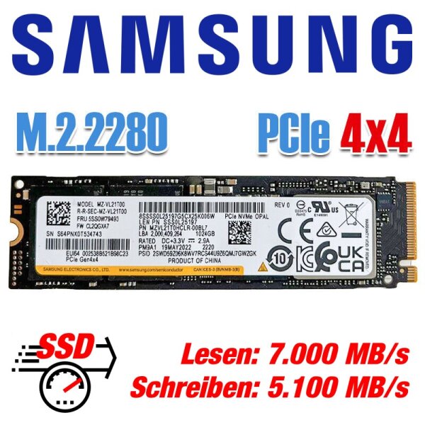 1TB Samsung 4.0x4