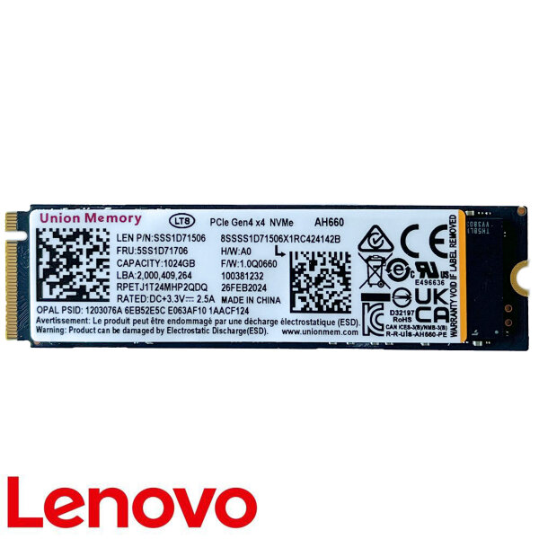 1TB Union Memory